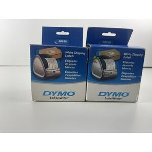 2 Dymo  30324 Diskette Labels 300 2 5/16" X 4" One Roll 59mm X 102mm